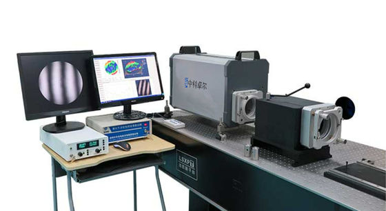 Ф300mm Aperture Horizontal Laser Interferometer System For Dual Port Test System